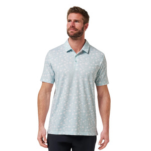 Golf Polos: TravisMathew Featherweight Cove Polo | Azzurro Blue