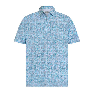 Sporte Leisure Men’s Dri-Sporte Reef Polo | Multi Blue