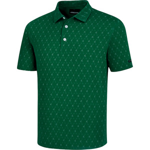 Golf Polos: Greg Norman Men's ML75 Golf Club House Polo | Alpine Green