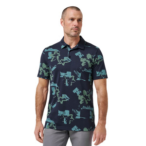 TravisMathew Men’s Favourite Hello Polo | Total Eclipse Blue