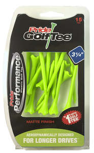 Golf Tees Golf Ball Markers: Pride Performance Tee 3 1/4 Green