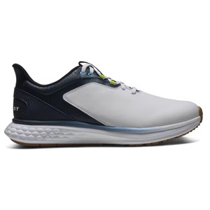 Golf Shoes: FootJoy 2026 Pulse Men's Golf Shoes | White/Gum/Navy