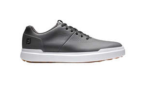 Footjoy Mens Contour Casual Golf Shoes Charcoal