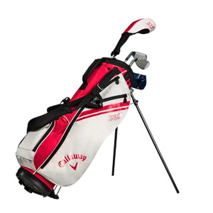 Golf Sets: Callaway 2026 XJ-2 Junior 6-Piece Golf Set | Red/White