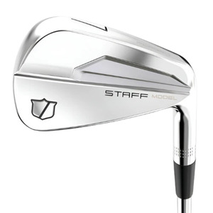 Golf Irons: Wilson 2024 Staff CB Irons Set | 4 - PW + GW | Dynamic Gold 120 X100 Steel Shafts