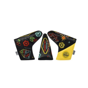 Golf Headcovers: PRG Originals 2025 Neon Vegas Blade Putter Headcover