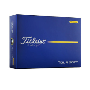 Golf Balls: Titleist 2026 Tour Soft Golf Balls | Yellow