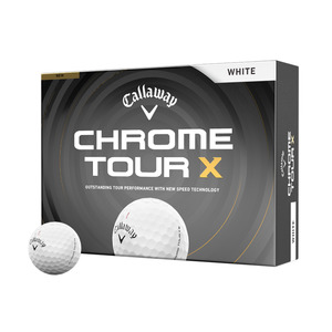 Golf Balls: Callaway 2026 Chrome Tour X Golf Balls