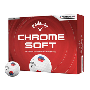 Golf Balls: Callaway 2026 Chrome Soft TruTrack Golf Balls