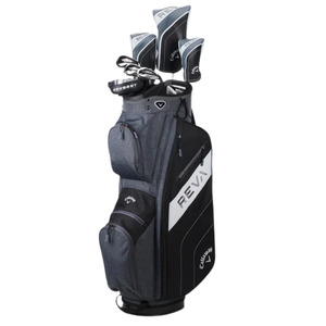 Golf Sets: Callaway 2025 REVA 8-Piece Women’s Package Set | Black/Grey