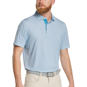 FootJoy Tee Geo Print Lisle Men's Polo | High Tide