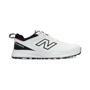 Golf Shoes: New Balance 2026 Advantage V2 Men's Spiked Golf Shoes | White/Black