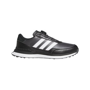 Golf Shoes: Adidas S2G 2026 BOA Spikeless Men's Golf Shoes | Black/White/Grey