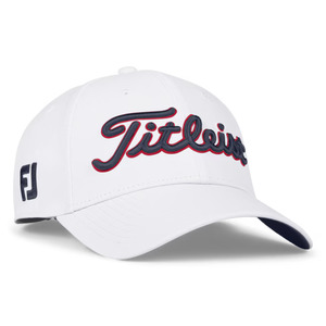 Titleist 2025 Tour Performance Cap | White/Navy/Red