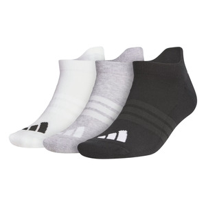 Adidas Performance 3-Pack Ankle Socks | White/Light Grey/Black