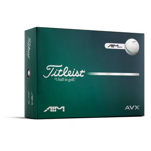 Titleist 2026 AVX AIM 360° Golf Balls | White