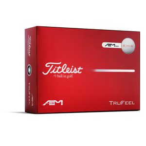 Golf Balls: Titleist 2026 TruFeel AIM 360° Golf Balls | White