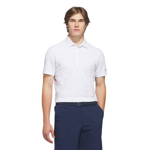 Adidas Ultimate365+ Go-To Print Men's Polo | White/Grey Three