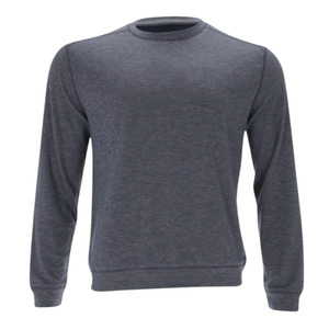 Golf Pullovers: Greg Norman Coastal Crew Neck Men's Pullover | Navy Heather