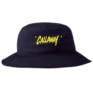 Golf Bucket Hats: Callaway 2026 Graffiti Collection Golf Hat | Black/Yellow