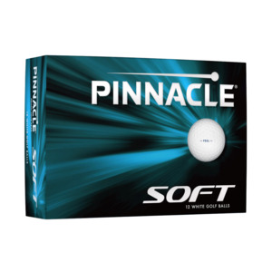 Golf Balls: Pinnacle Soft White Golf Balls