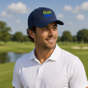 Golf 360 38° South Cotton Golf Cap | Navy