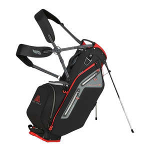 Golf Stand Bags: Big Max Dri-Lite Feather 2 Golf Stand Bag | Red/Black