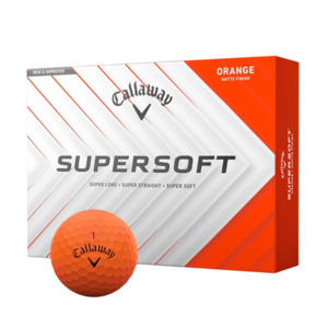 Callaway 2025 Supersoft Golf Balls | Orange
