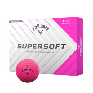 Callaway 2025 Supersoft Golf Balls | Pink
