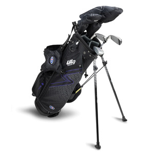 U.S. Kids UL7 54 5-Club Stand Golf Set | Black/Purple
