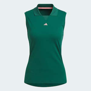 Adidas: Adidas Women's Ultimate 365 Twistknit Polo - Collegiate Green