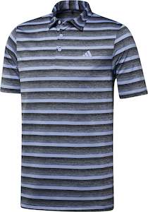 Adidas: Adidas Two-Color Striped Polo Shirt