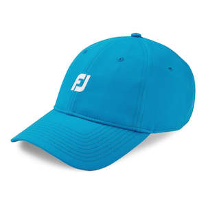 Footjoy: FootJoy Adjustable Fashion Cap - Ocean/White