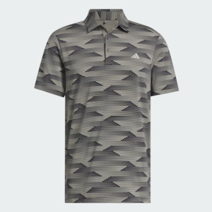 Adidas: Adidas Mens Ultimate365 Speed Stripe Polo Shirt