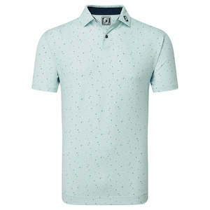 Footjoy Polos: FootJoy 24 Tweed Texture Polo