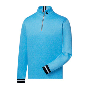 Pullovers: FootJoy Ribbed Quarter-Zip Flatback Rib