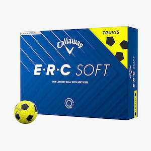 Callaway: Callaway ERC Soft Truvis Yellow Golf Balls