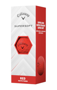 Callaway Supersoft Golf Balls 25 - Red Sleeve