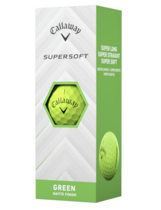 Callaway Supersoft Golf Balls 25 - Green Sleeve