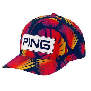 Ping: Ping Electric Sunset Tour Snapback Cap - Navy
