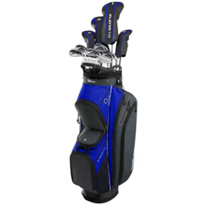 Wilson Staff: Wilson Mens PlayerFit Steel Golf Package Set - Regular