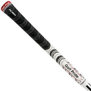 Golf Grips: Golf Pride MCC Standard Align Grip - Black & White