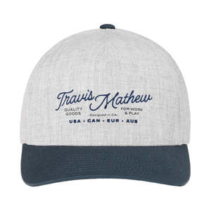 Travismathew Golf: TravisMathew 'Perfect Plan' Snapback Cap