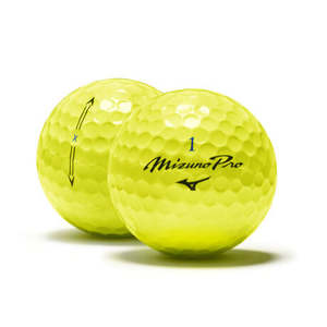 Mizuno Pro X Yellow Golf Balls - Sleeve