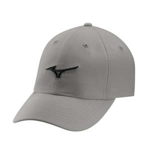Mizuno Adjustable Lightweight Cap - Frost Grey/Black