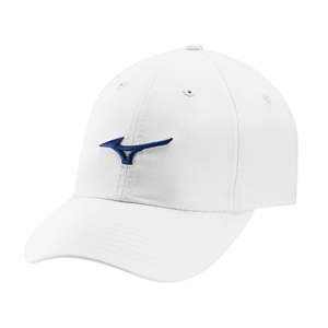 Mizuno Adjustable Lightweight Cap - White/Cobalt