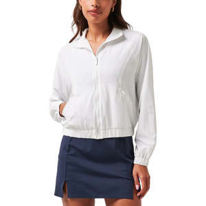 Jackets: TravisMathew Ladies Travel Day Tech Woven Jacket