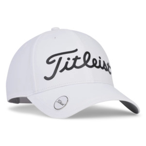 Titleist Ladies Players Performance Ballmarker Cap - White/Black