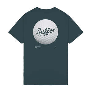 Gifts 50 99: Huffer Golf Block Tee 220 / Groove - Golf Green