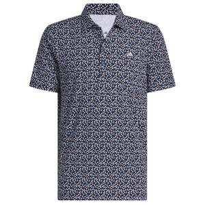 Adidas Ultimate365+Soft Print Polo Shirt - Navy